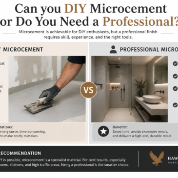 Can You DIY Microcement or Do You Need a Professional?