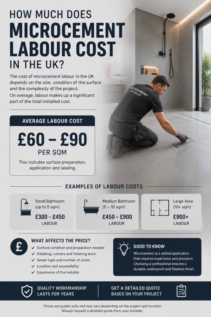 How Much Does Microcement Labour Cost?