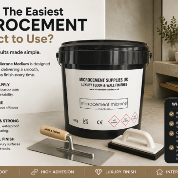 What’s The Easiest Microcement Product to Use?